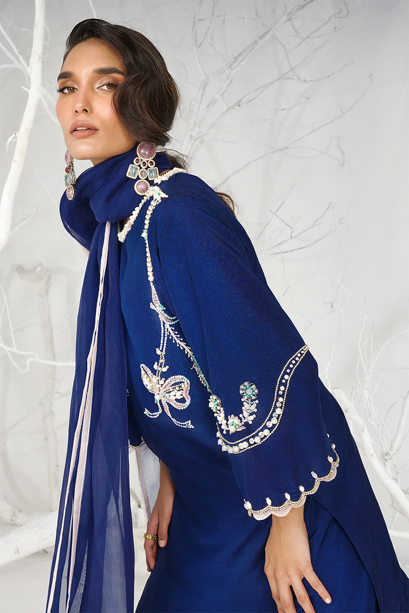 Wardha Saleem | Zimal Silk Edit | Zeina - Official Wardha Saleem - Agha Fabrics UK