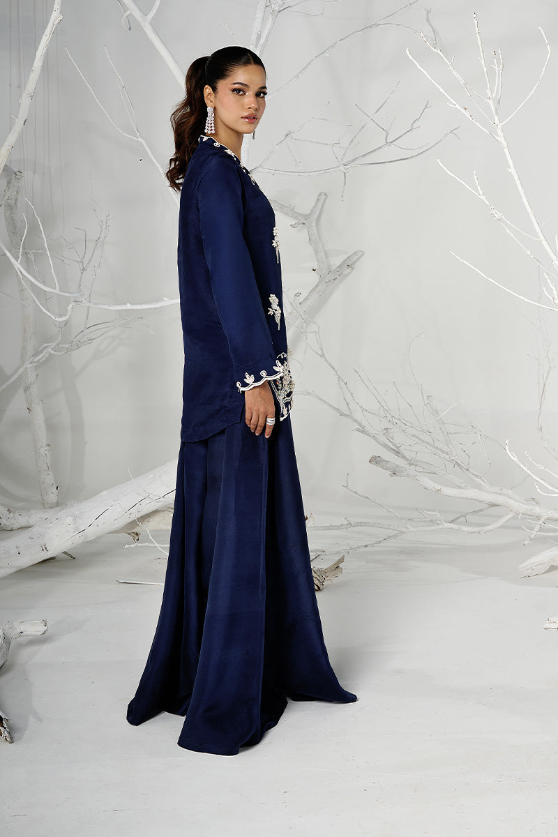 Wardha Saleem | Zimal Silk Edit | Lilia (Pure Raw-Silk)