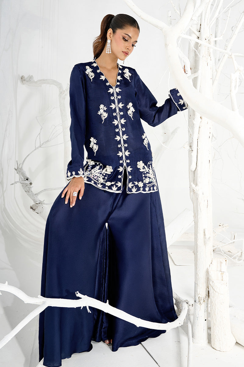 Wardha Saleem | Zimal Silk Edit | Lilia (Pure Raw-Silk)