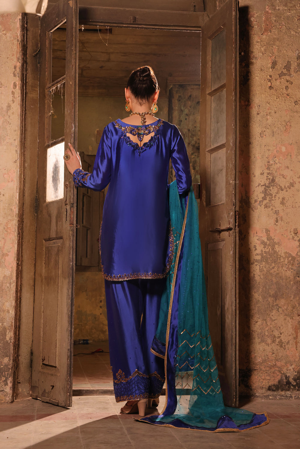 Wahaj M Khan | Banno Formals | Shalwar pant silk set