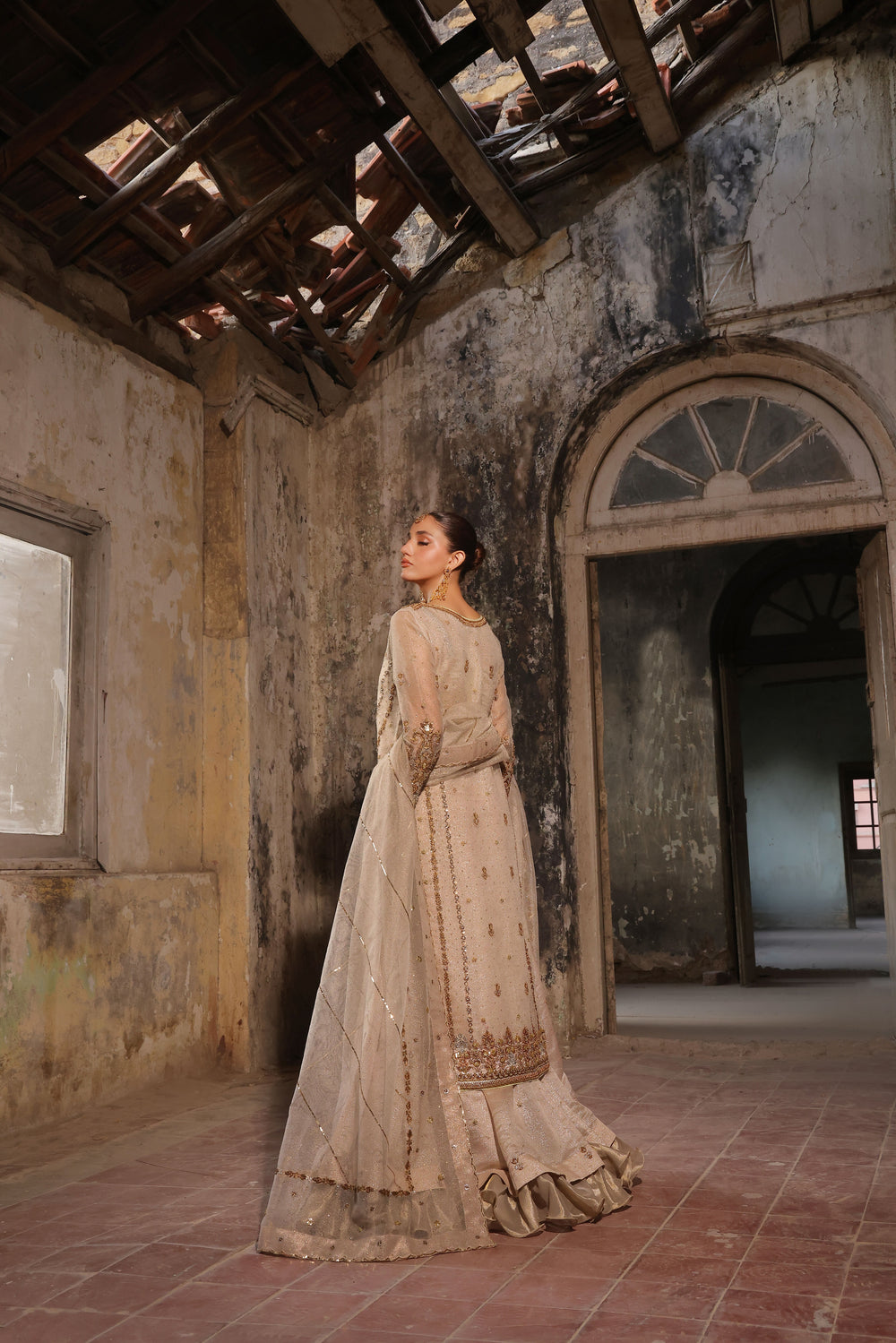 Wahaj M Khan | Banno Formals | Ivory Bano Qazmi