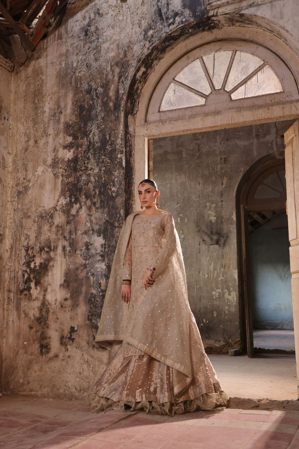 Wahaj M Khan | Banno Formals | Ivory Elan Bano Outfit