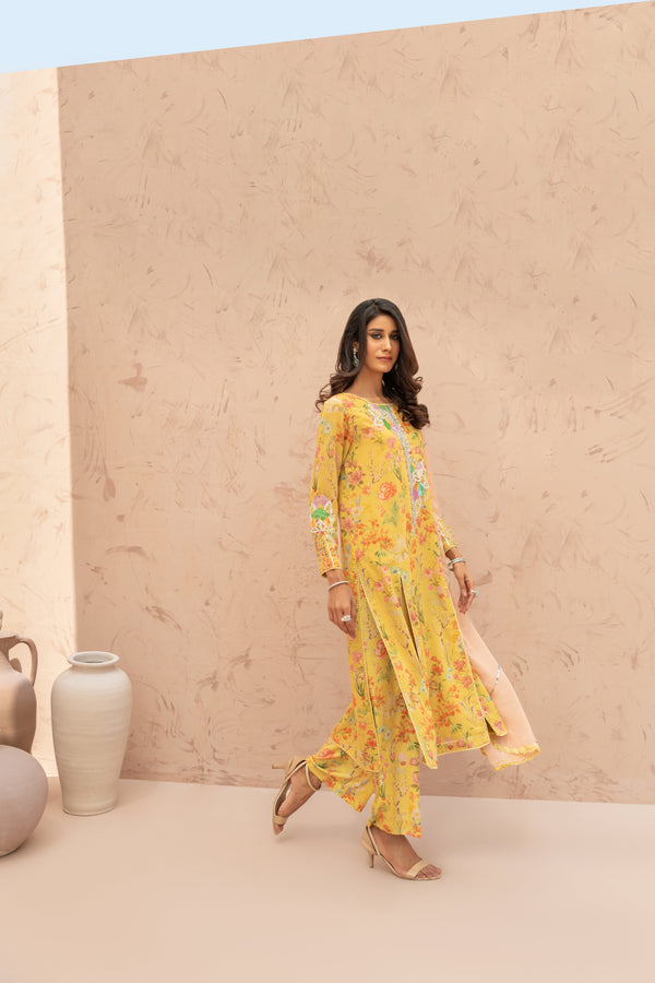 Wahaj M Khan | The Print Story | Yellow TPS set
