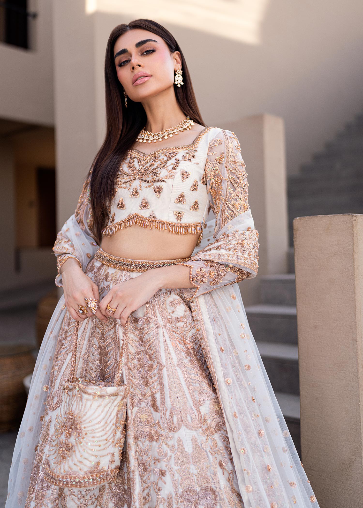 Waqas Shah | Amariage Luxury Formals | Mystic Rose