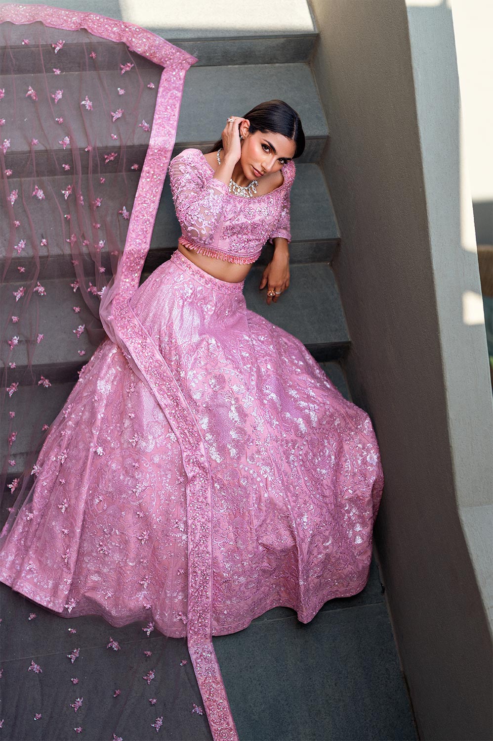 Waqas Shah | Amariage Luxury Formals | Crystal Blush