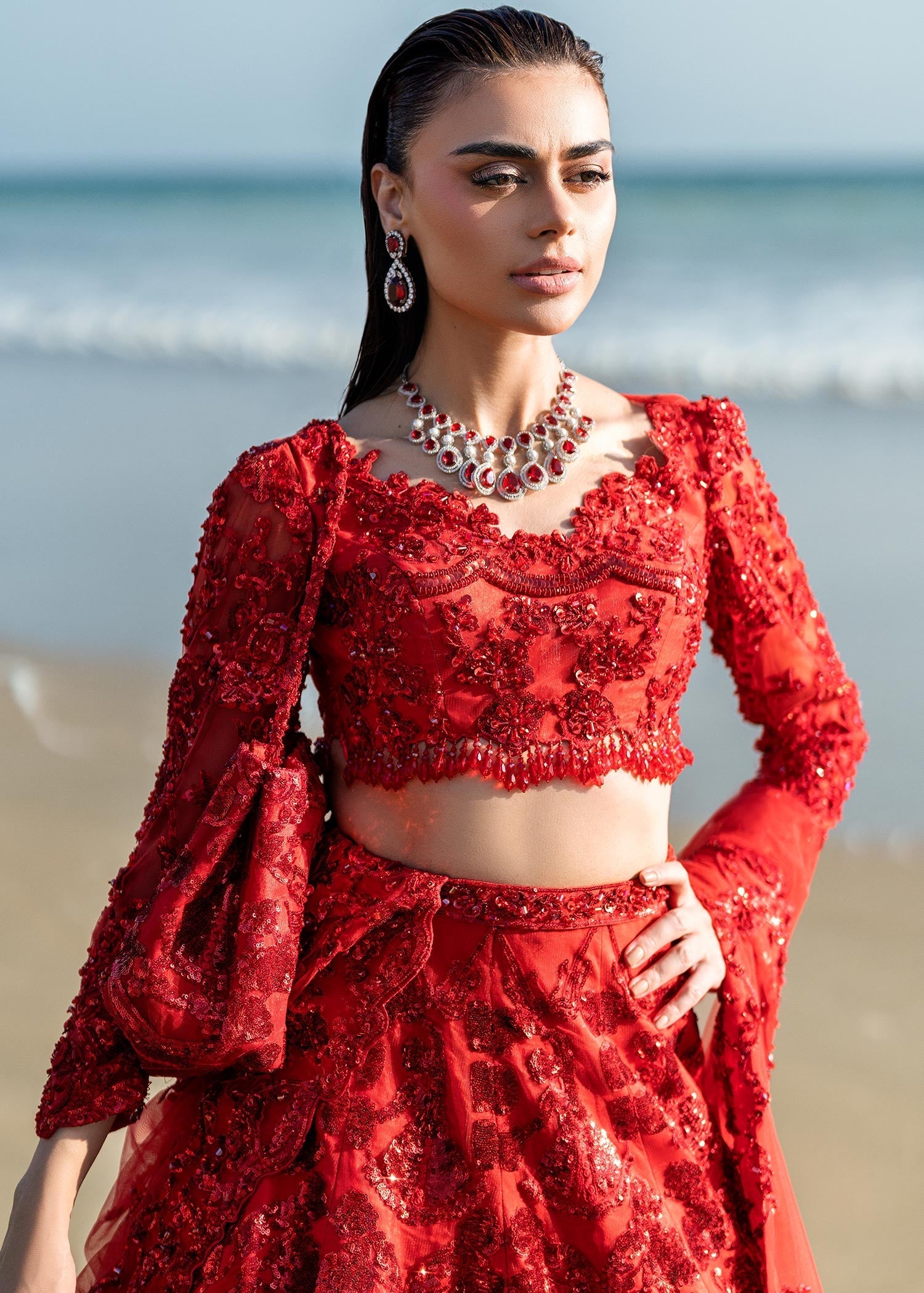 Waqas Shah | Amariage Luxury Formals | Ruby