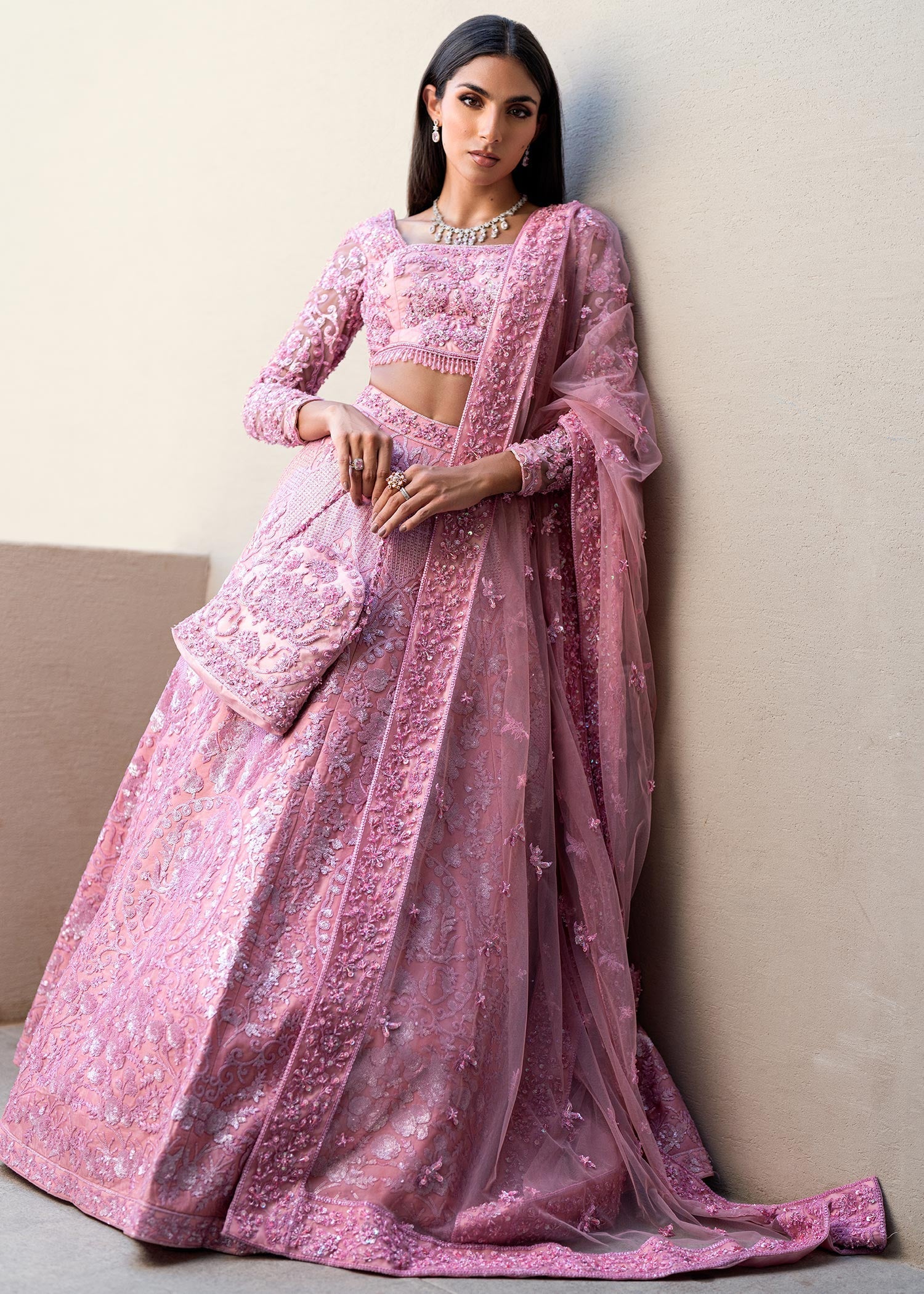 Waqas Shah | Amariage Luxury Formals | Crystal Blush