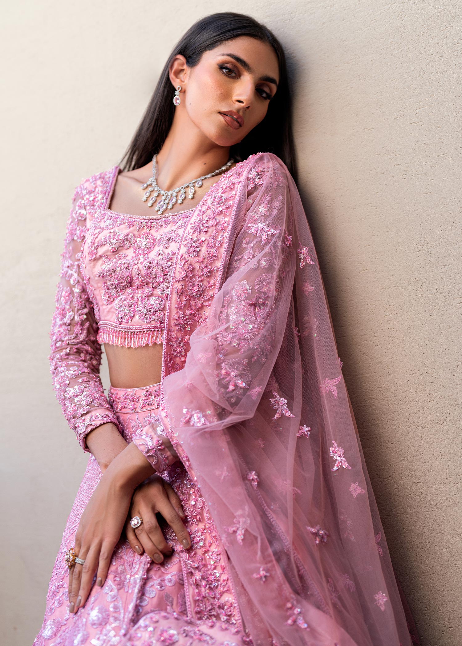 Waqas Shah | Amariage Luxury Formals | Crystal Blush