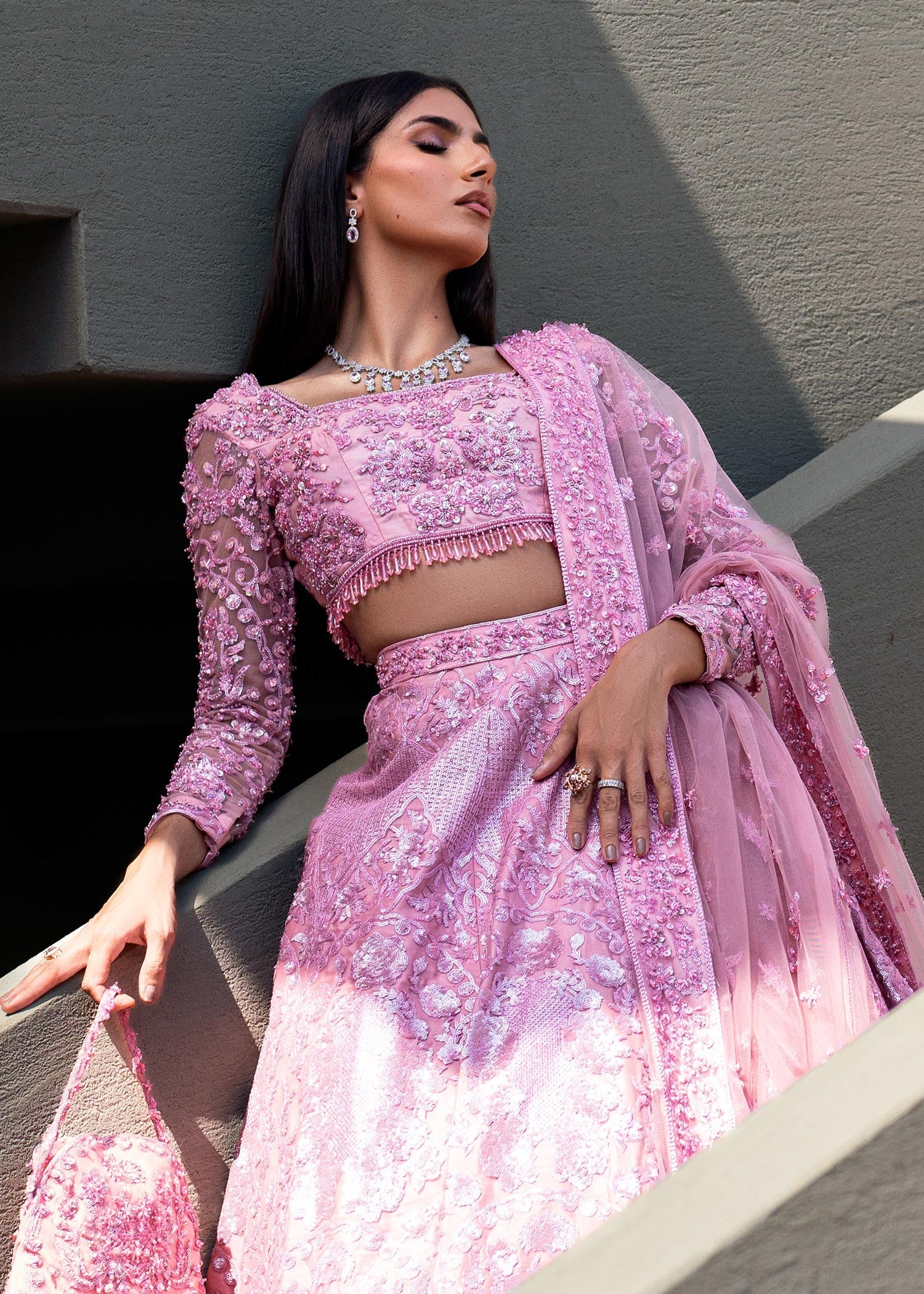 Waqas Shah | Amariage Luxury Formals | Crystal Blush