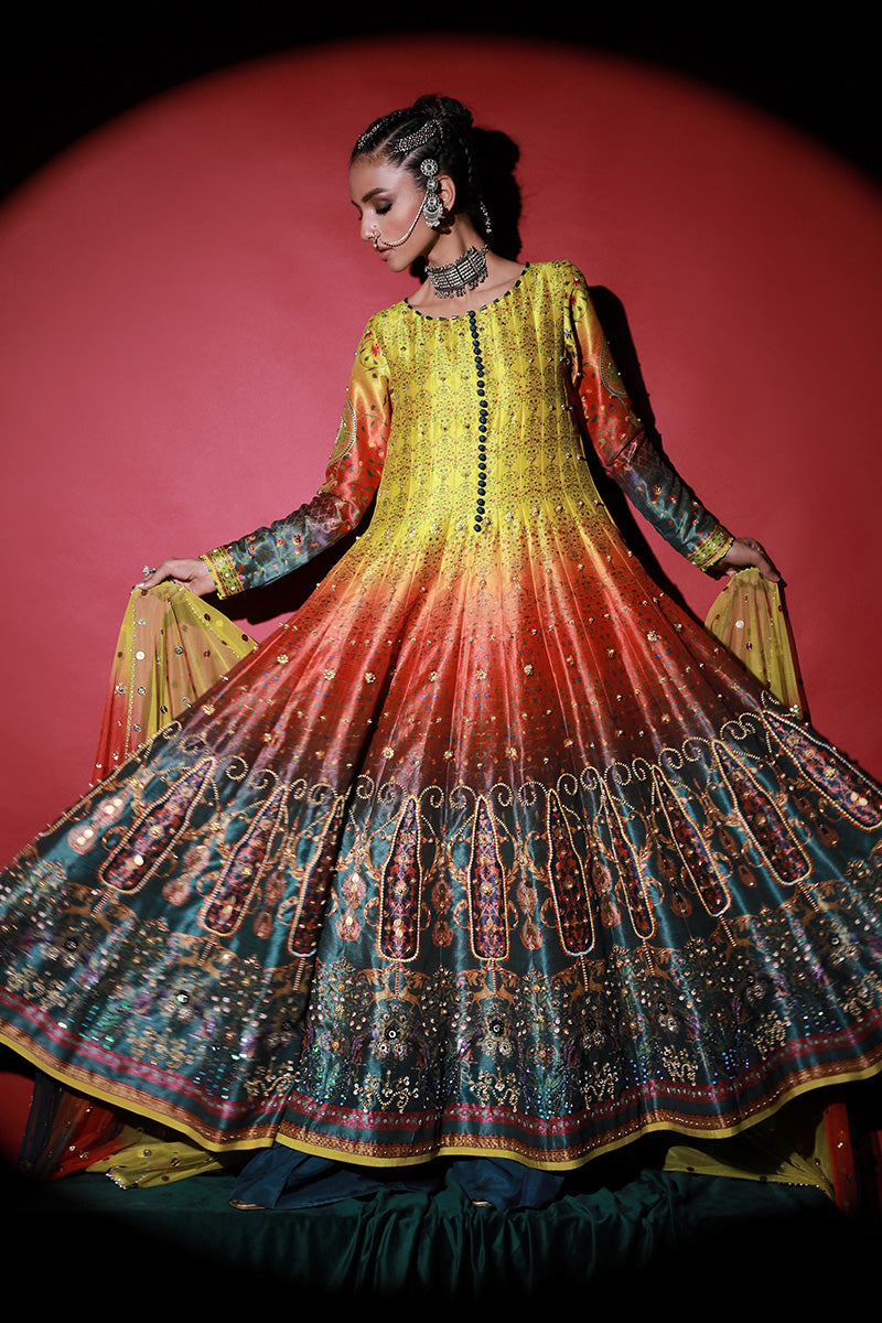 Wardha Saleem | Meeram Festive Formals | Satrangi
