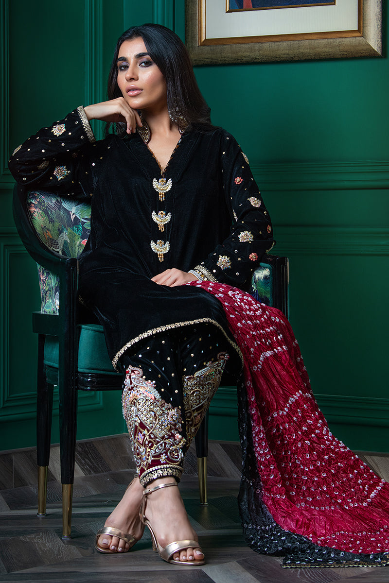 Wardha Saleem | Velvets Winter Fall 24 | Parvaz - Official Wardha Saleem - Agha Fabrics UK
