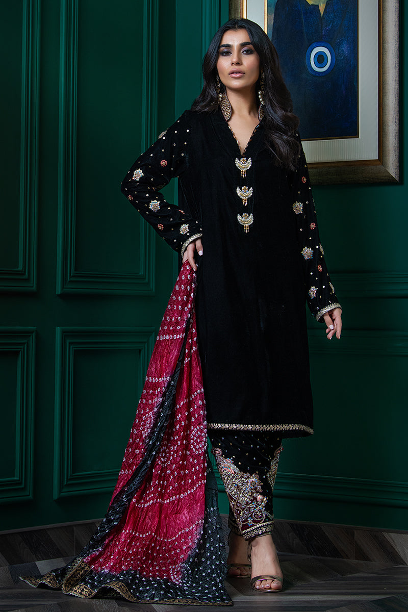 Wardha Saleem | Velvets Winter Fall 24 | Parvaz - Official Wardha Saleem - Agha Fabrics UK