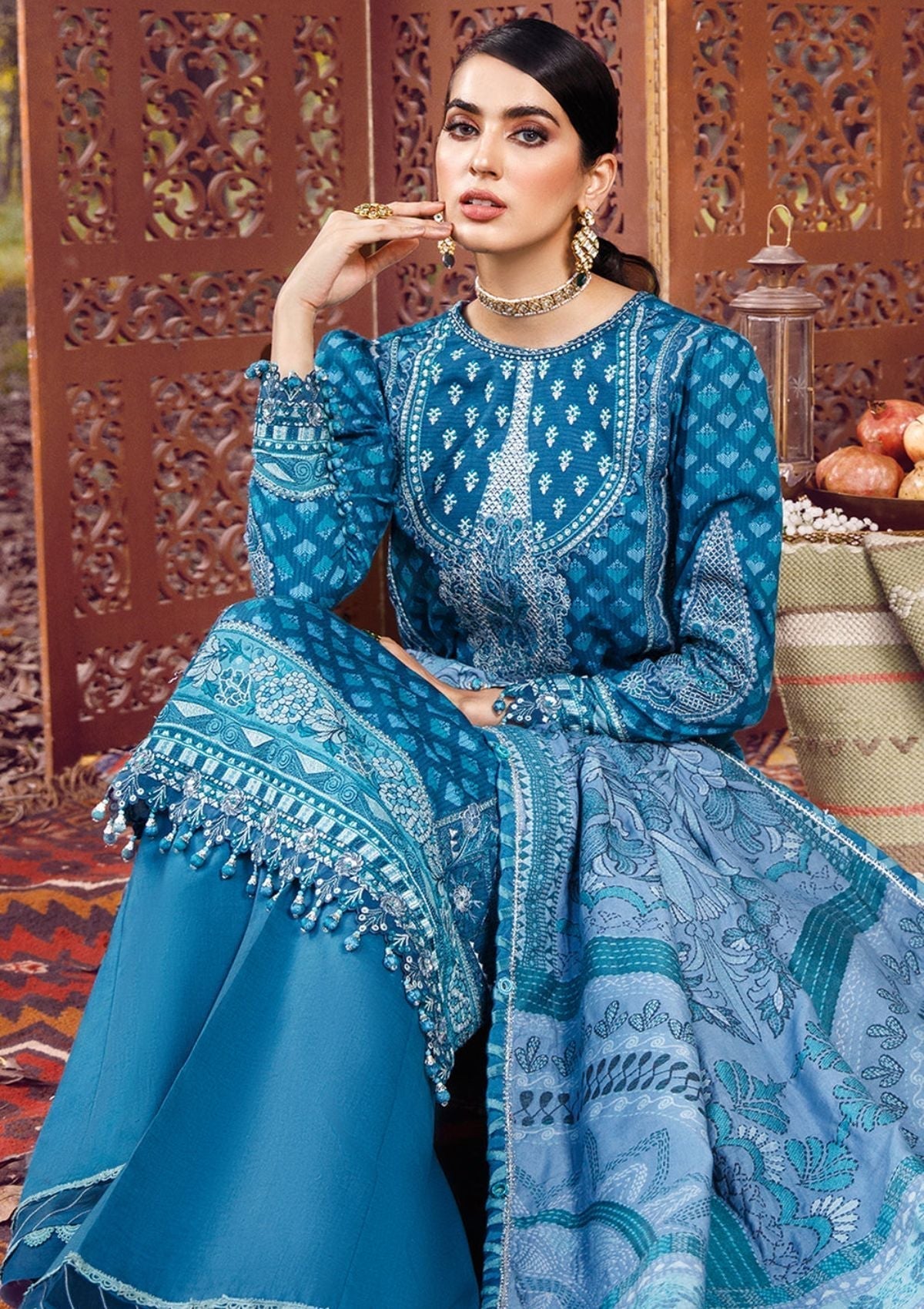 Winter Collection - Anaya - Ankara - AEL#04 (Farah) - Official Anaya - Agha Fabrics UK