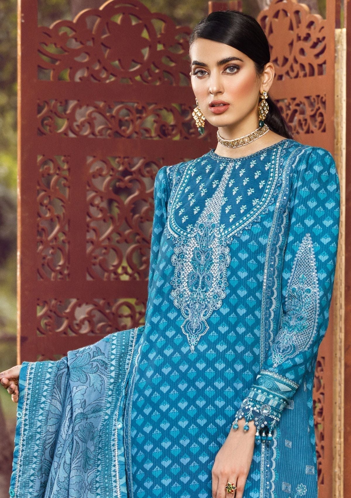Winter Collection - Anaya - Ankara - AEL#04 (Farah) - Official Anaya - Agha Fabrics UK