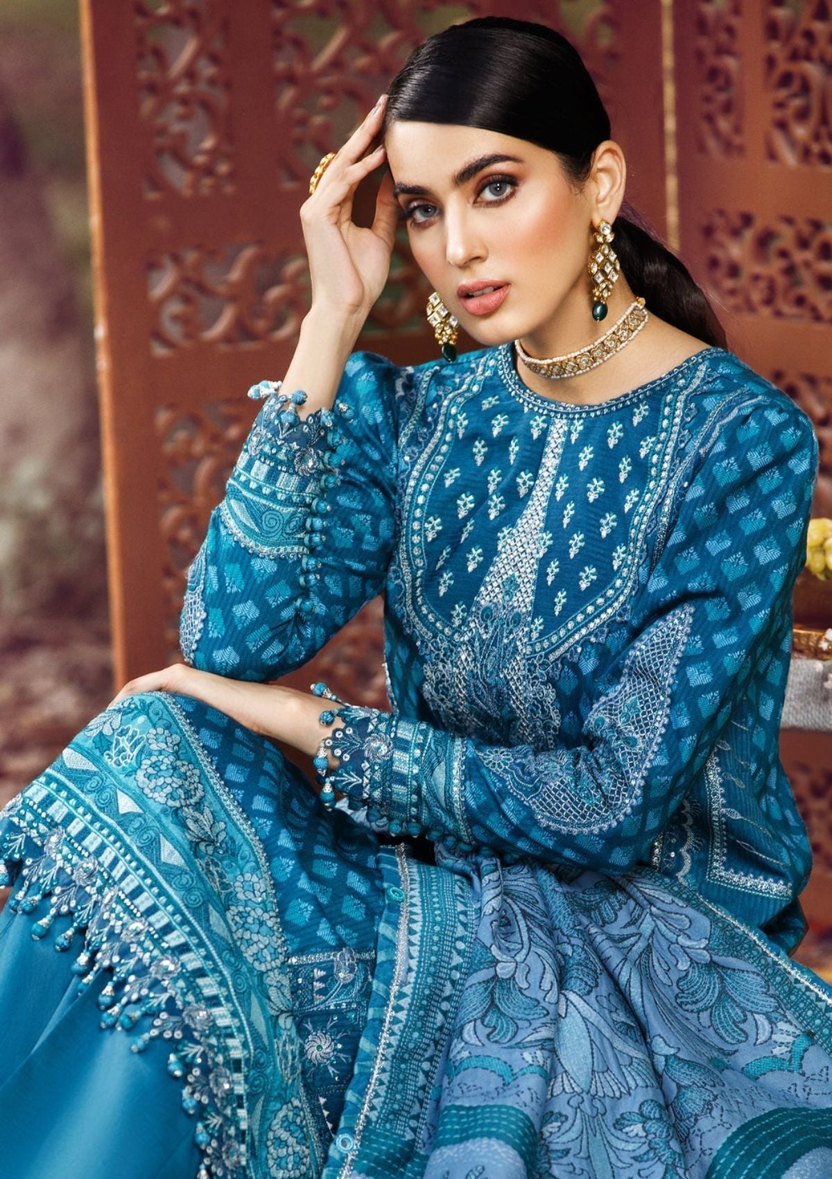 Winter Collection - Anaya - Ankara - AEL#04 (Farah) - Official Anaya - Agha Fabrics UK