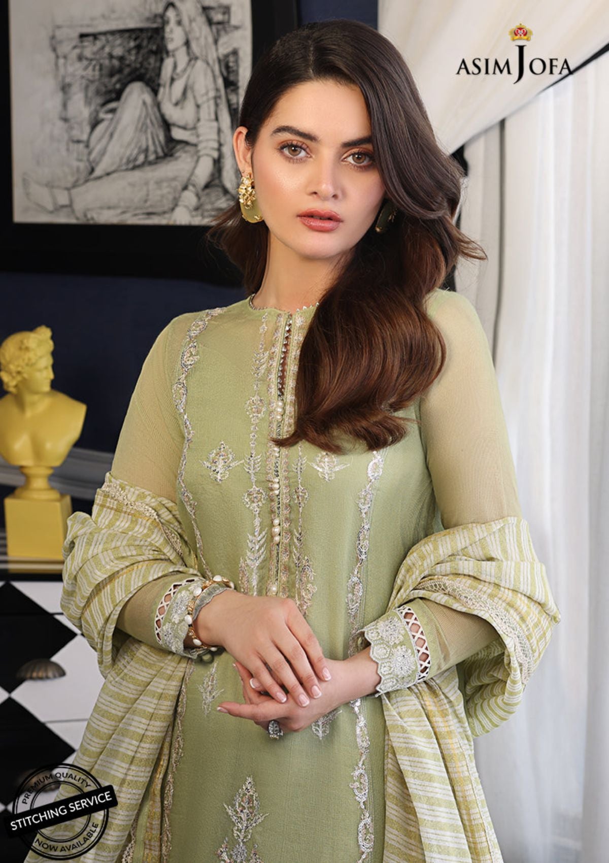 Winter Collection - Asim Jofa - Iqra & Minal - AJIM#10