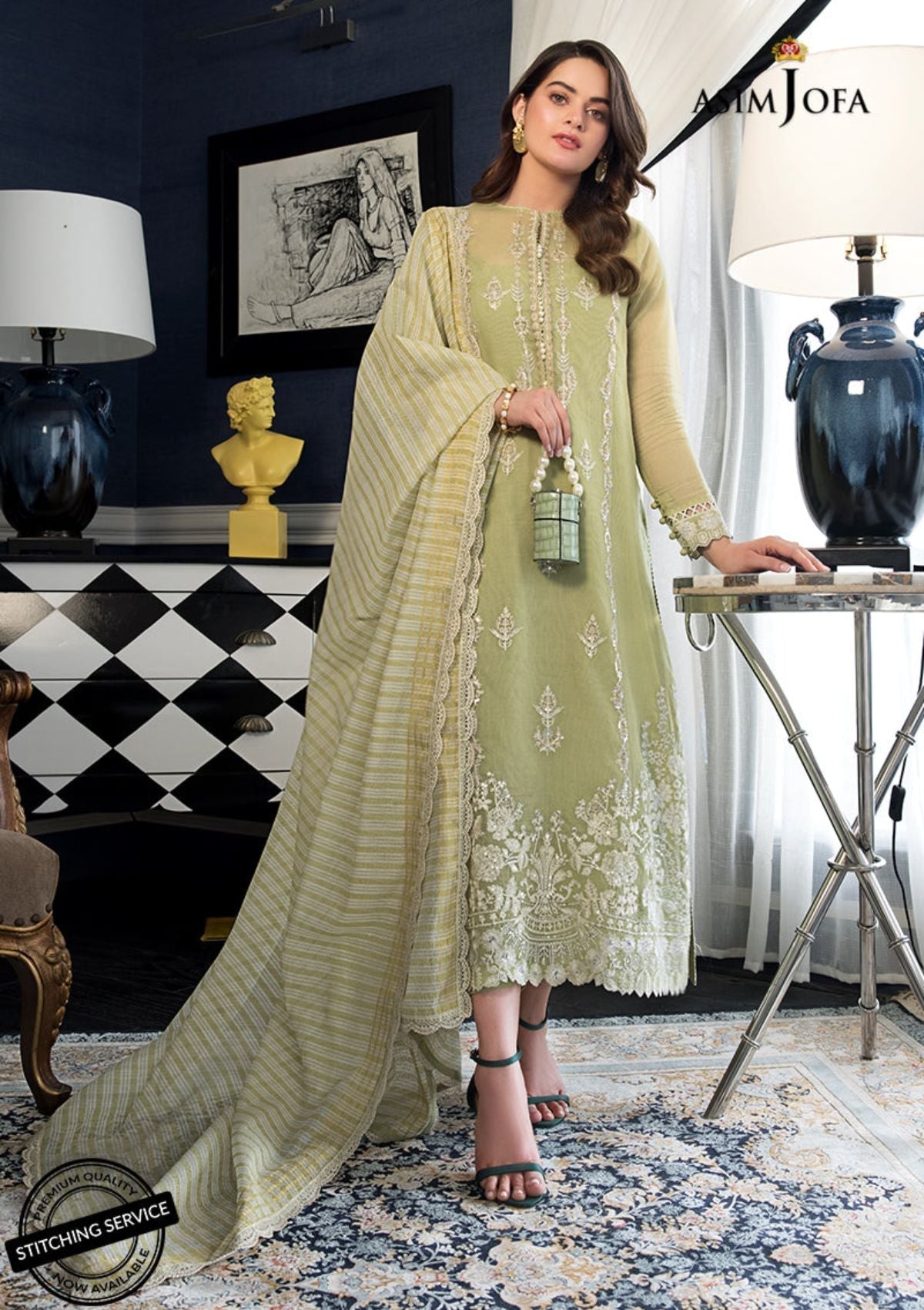 Winter Collection - Asim Jofa - Iqra & Minal - AJIM#10