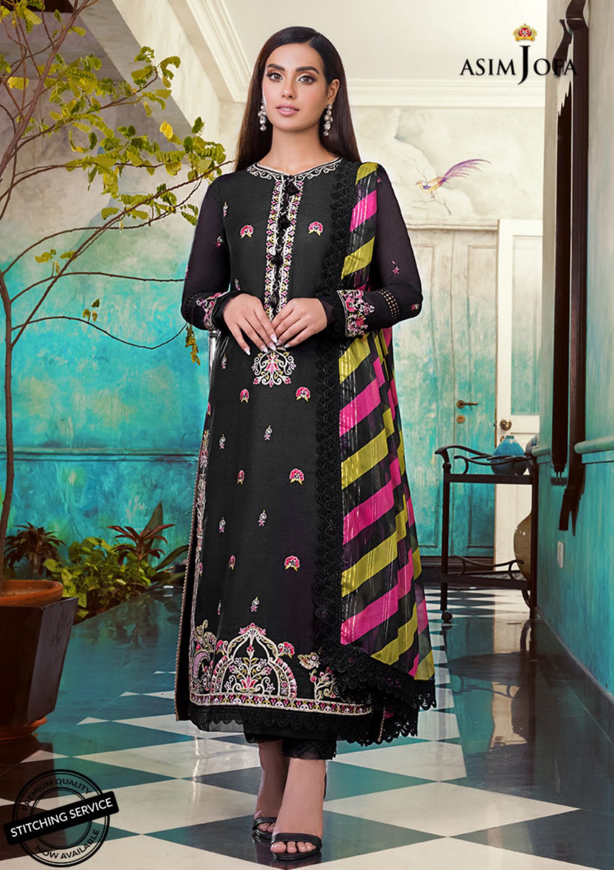 Winter Collection - Asim Jofa - Iqra & Minal - AJIM#11