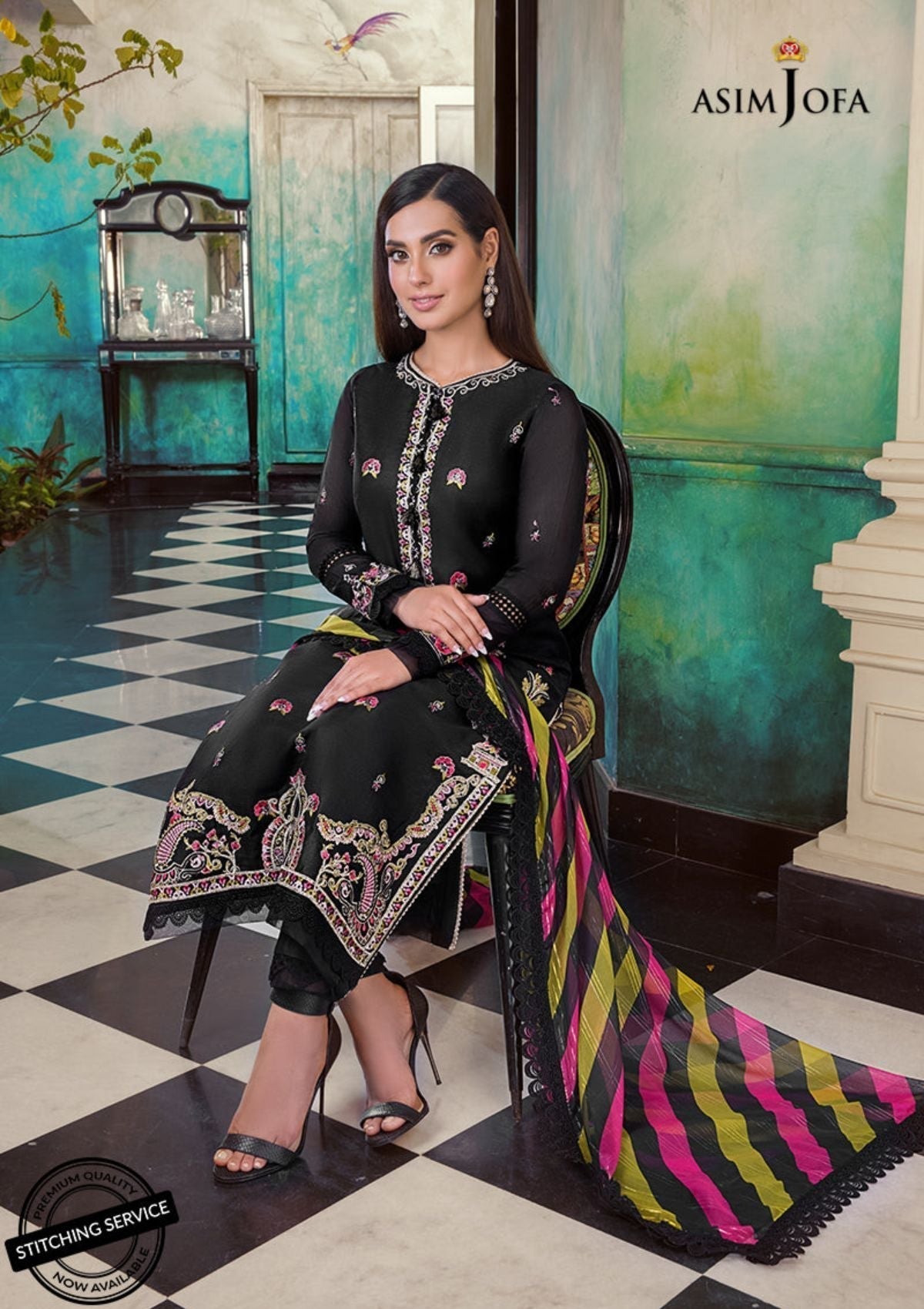 Winter Collection - Asim Jofa - Iqra & Minal - AJIM#11