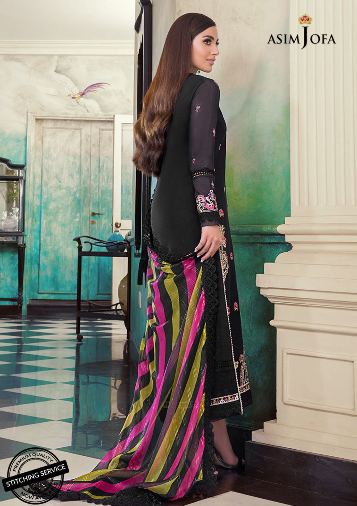 Winter Collection - Asim Jofa - Iqra & Minal - AJIM#11