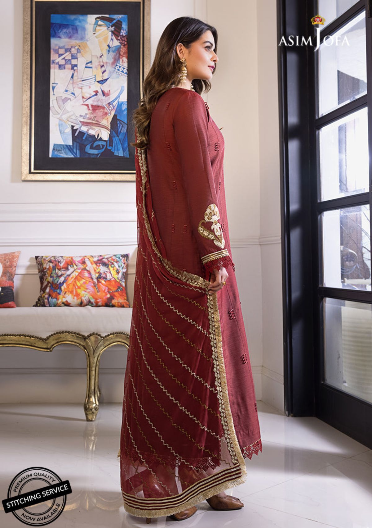 Winter Collection - Asim Jofa - Iqra & Minal - AJIM#12