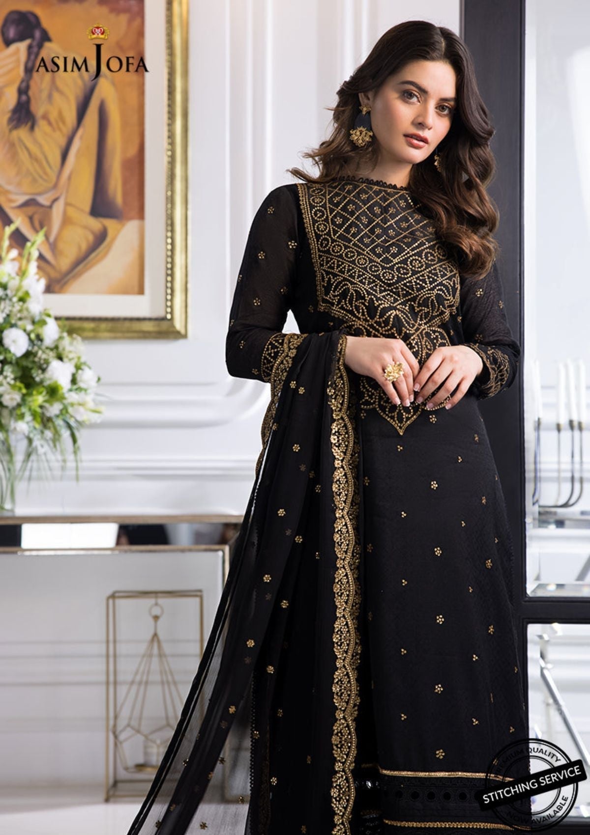 Winter Collection - Asim Jofa - Iqra & Minal - AJIM#14