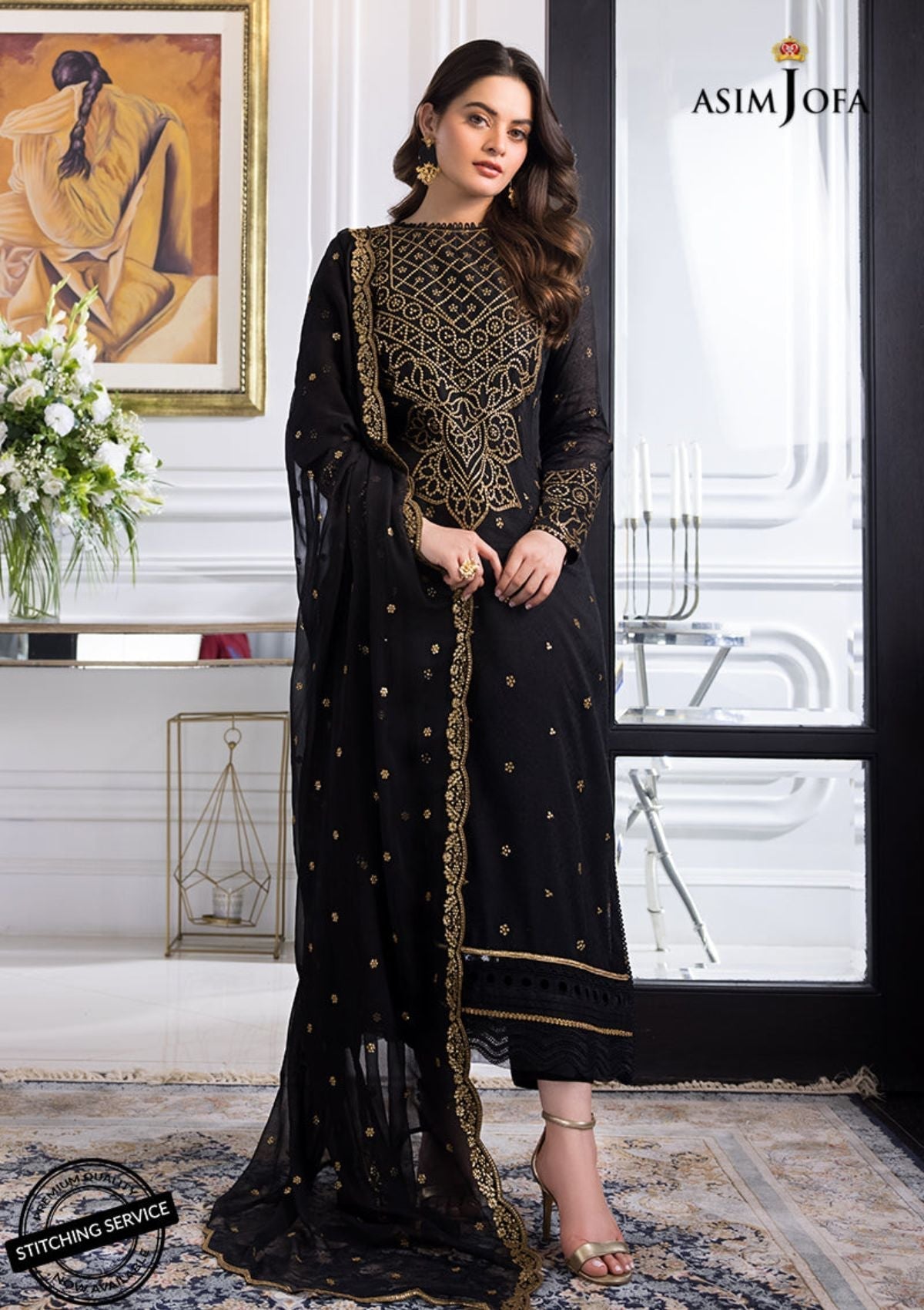 Winter Collection - Asim Jofa - Iqra & Minal - AJIM#14