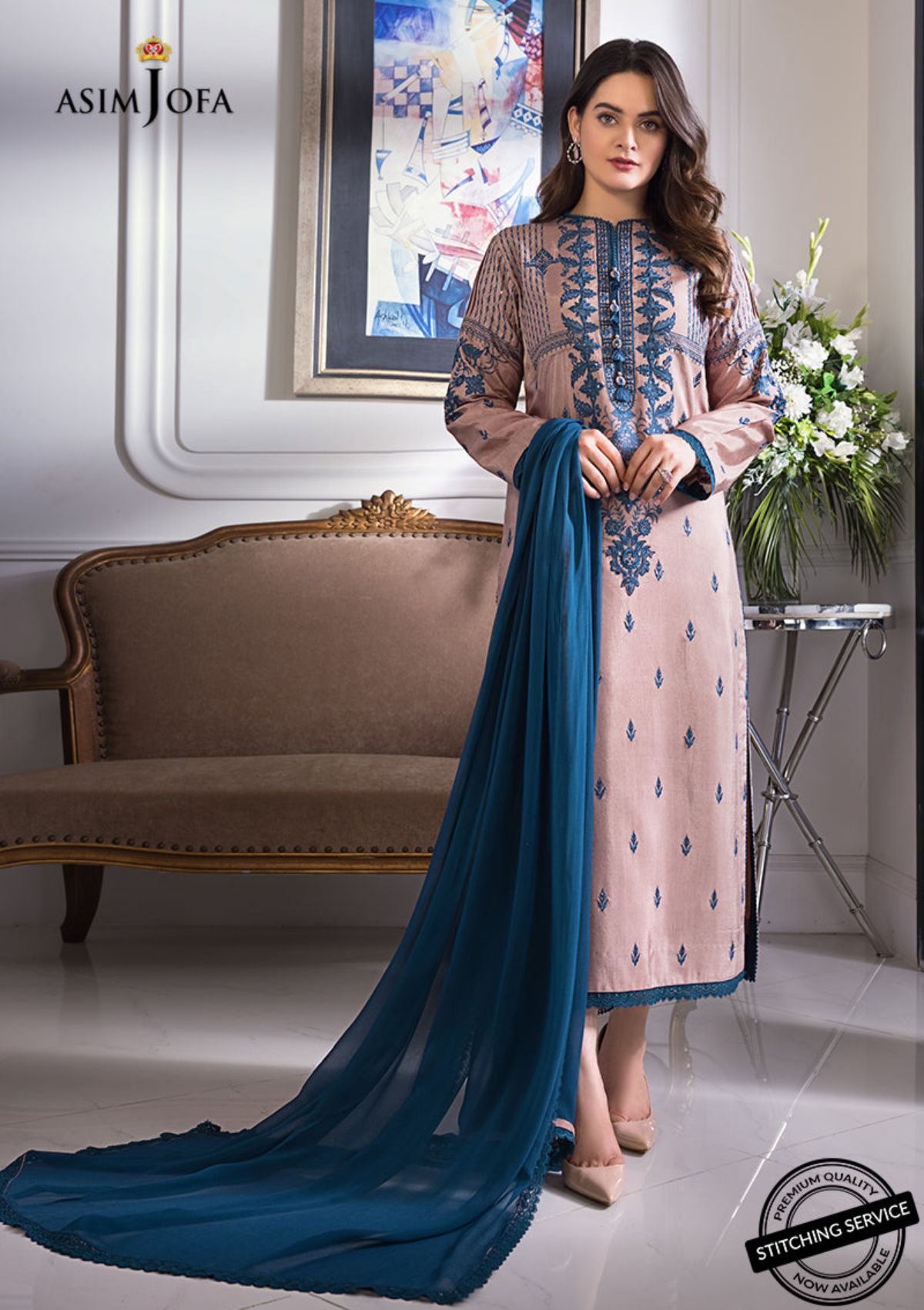 Winter Collection - Asim Jofa - Iqra & Minal - AJIM#16