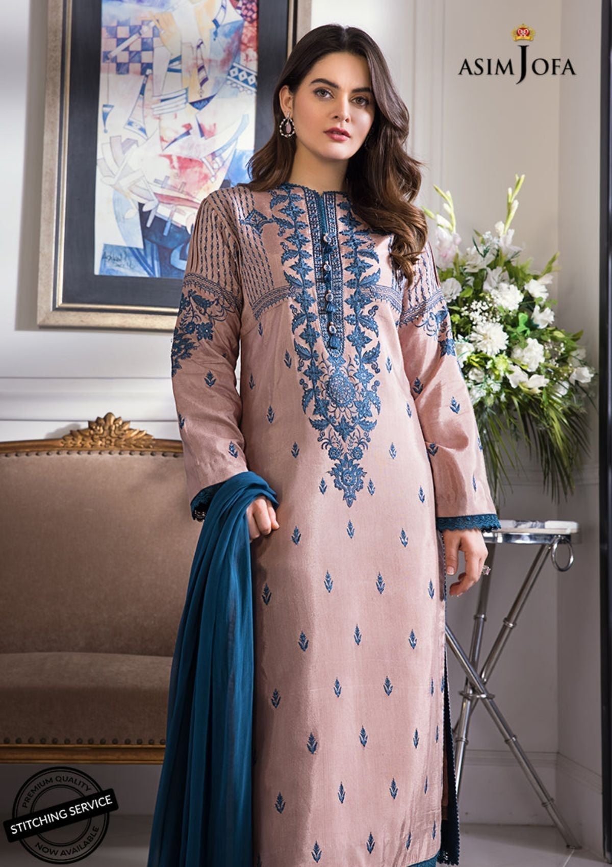Winter Collection - Asim Jofa - Iqra & Minal - AJIM#16