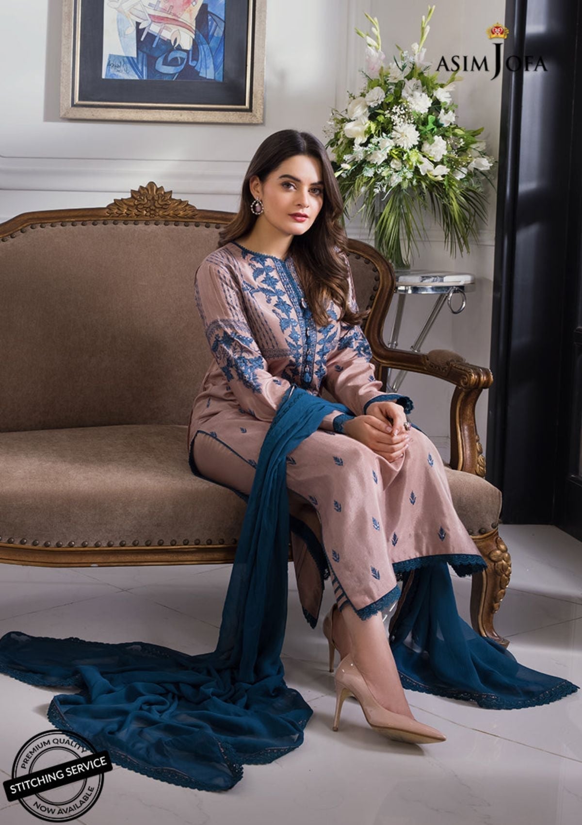 Winter Collection - Asim Jofa - Iqra & Minal - AJIM#16