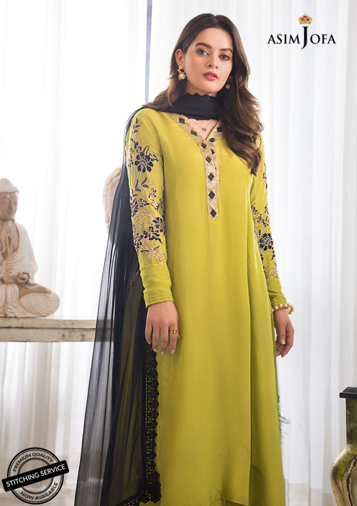 Winter Collection - Asim Jofa - Iqra & Minal - AJIM#18