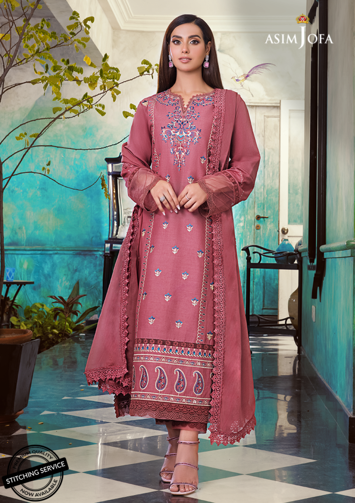 Winter Collection - Asim Jofa - Iqra & Minal - AJIM#23