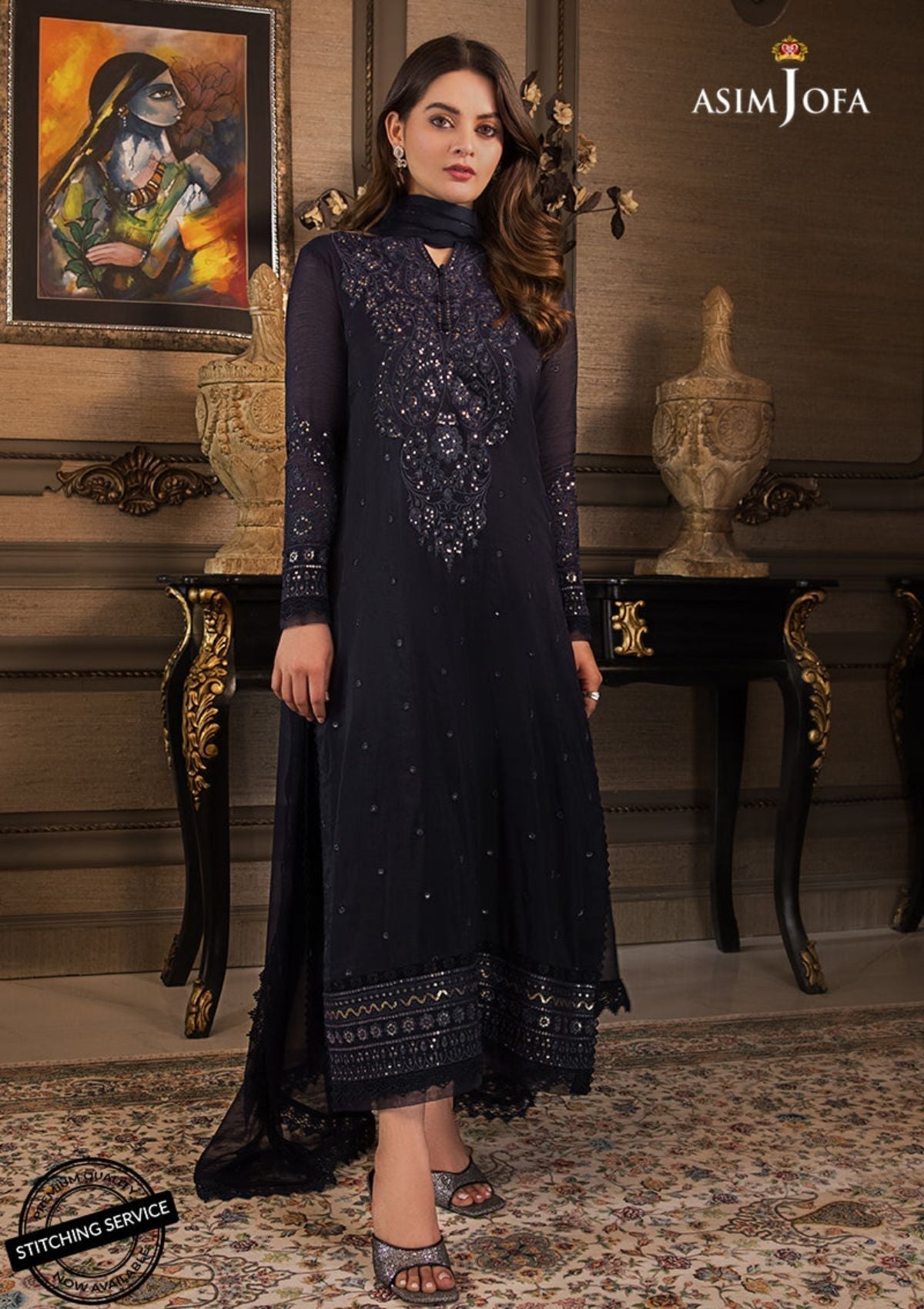 Winter Collection - Asim Jofa - Iqra & Minal - AJIM#4