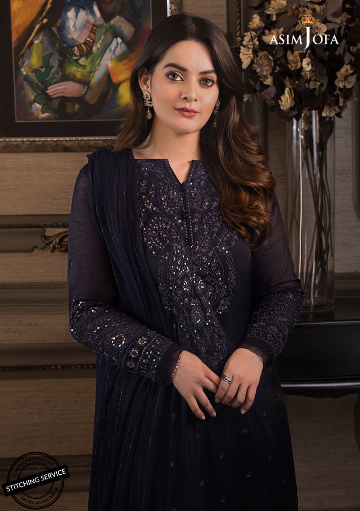 Winter Collection - Asim Jofa - Iqra & Minal - AJIM#4