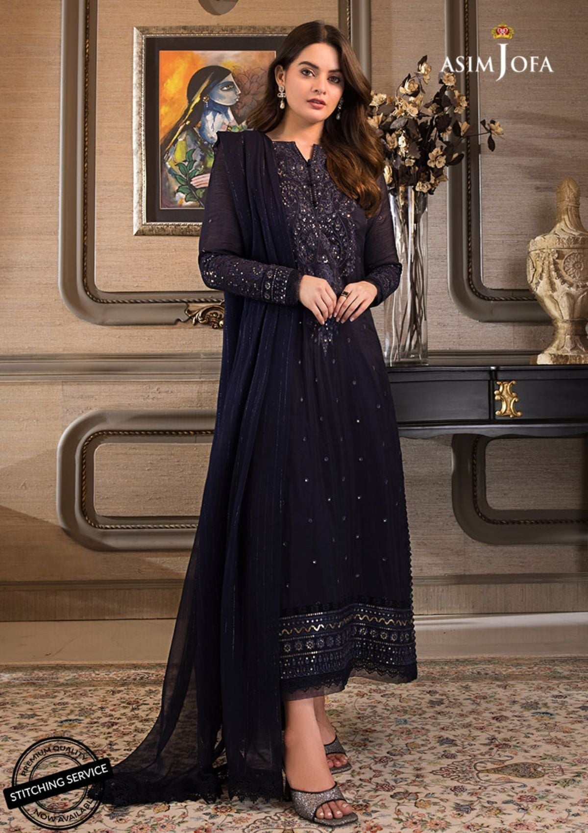 Winter Collection - Asim Jofa - Iqra & Minal - AJIM#4