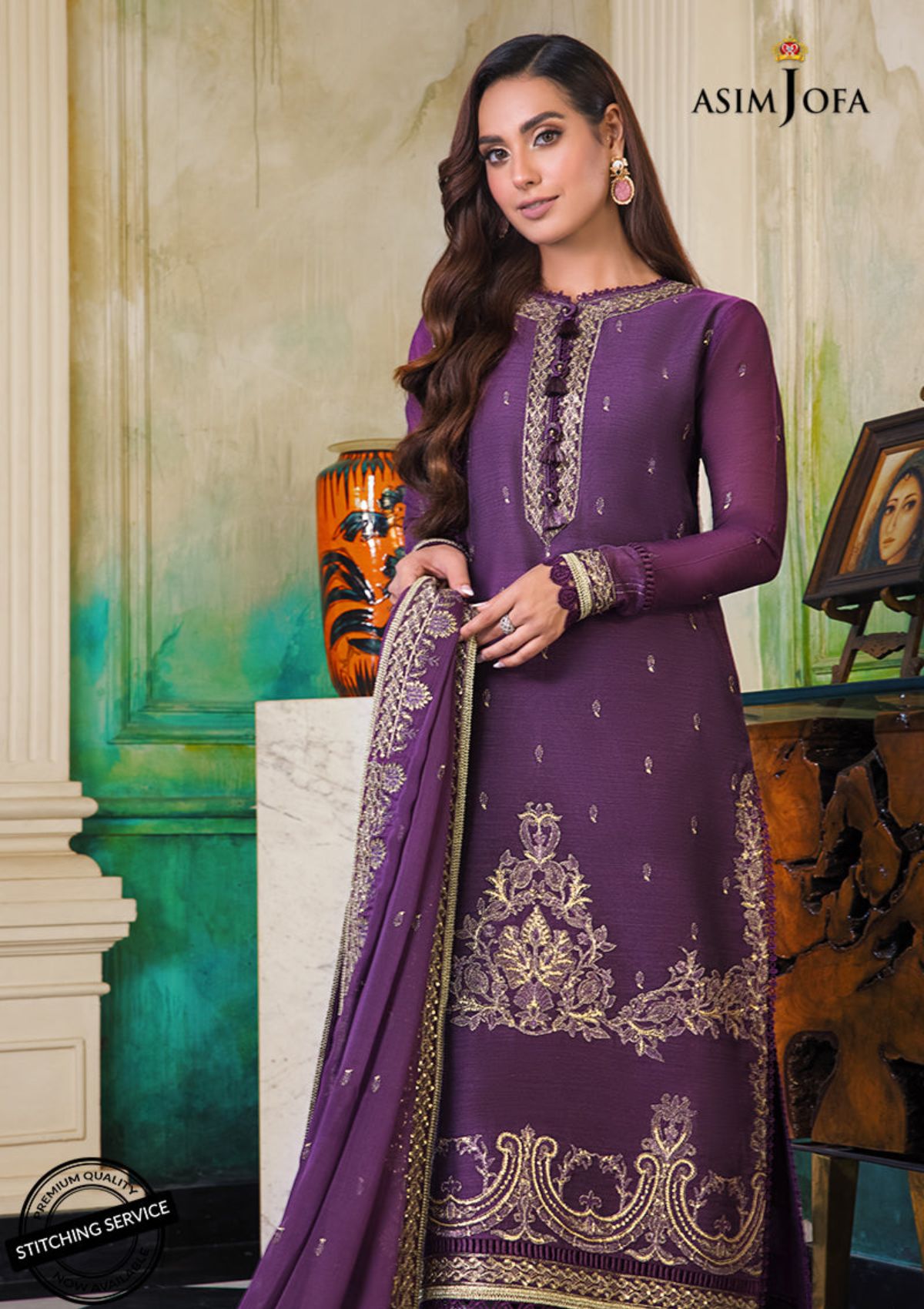 Winter Collection - Asim Jofa - Iqra & Minal - AJIM#5