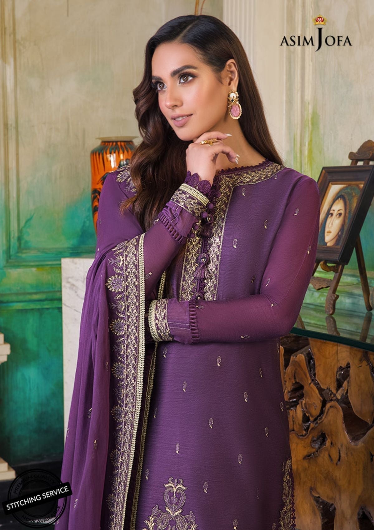 Winter Collection - Asim Jofa - Iqra & Minal - AJIM#5
