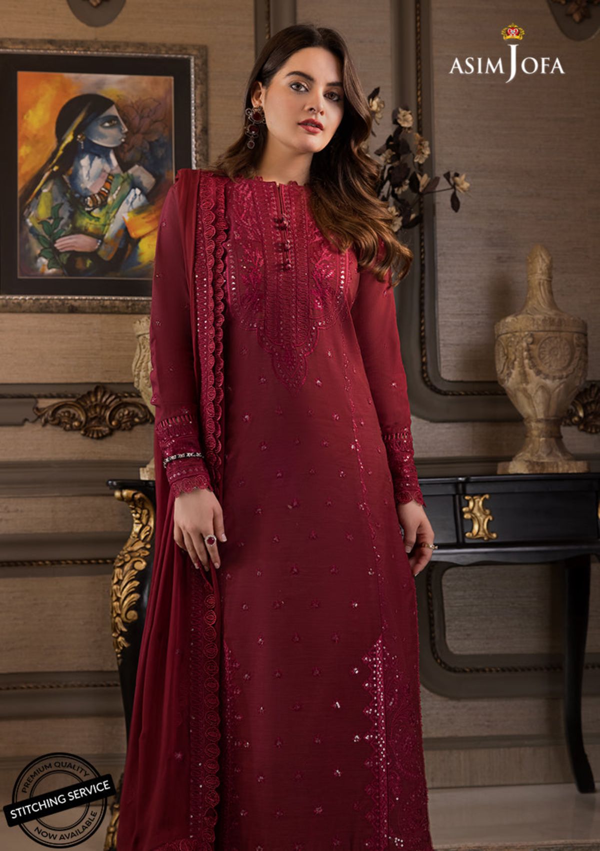 Winter Collection - Asim Jofa - Iqra & Minal - AJIM#6