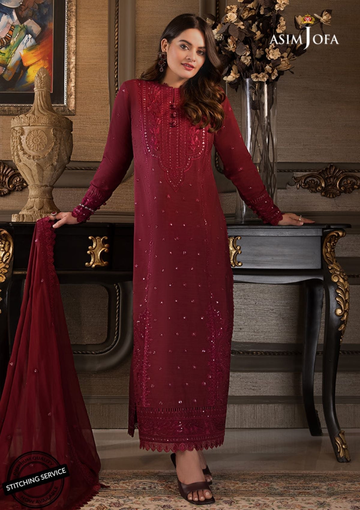 Winter Collection - Asim Jofa - Iqra & Minal - AJIM#6