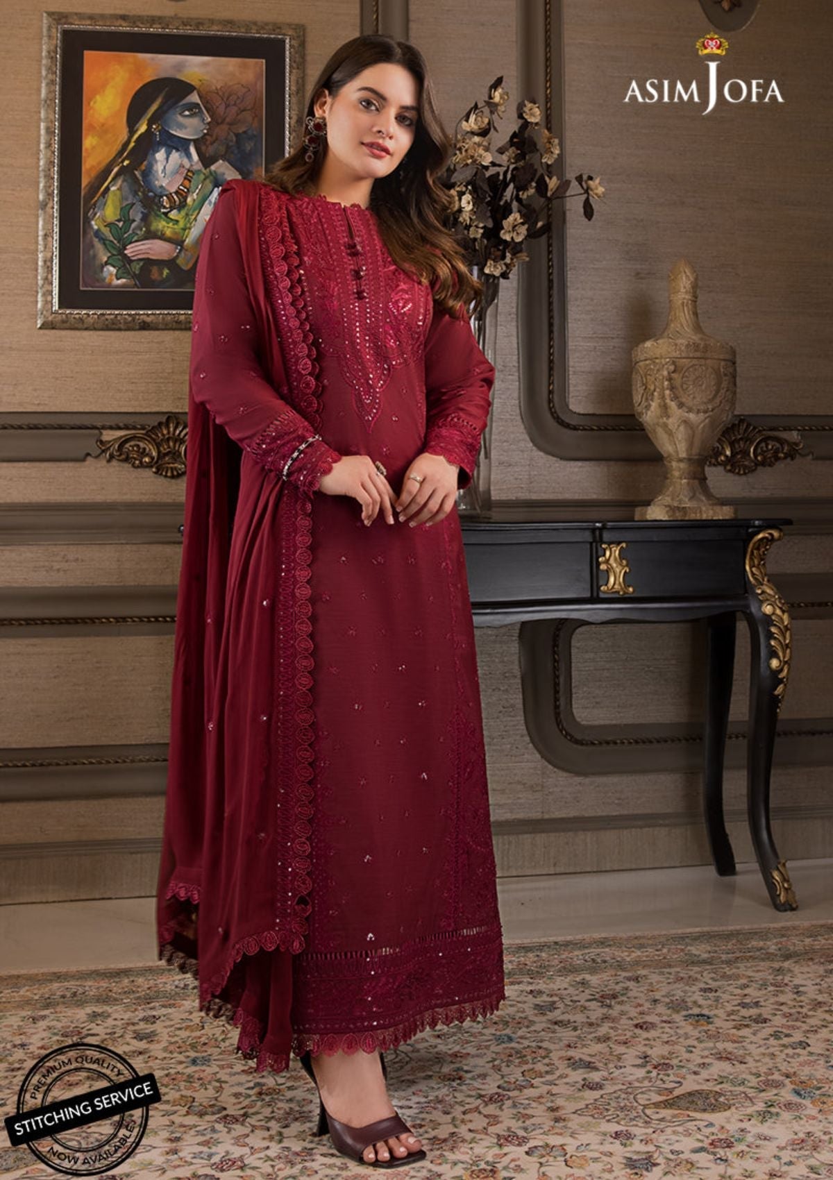 Winter Collection - Asim Jofa - Iqra & Minal - AJIM#6