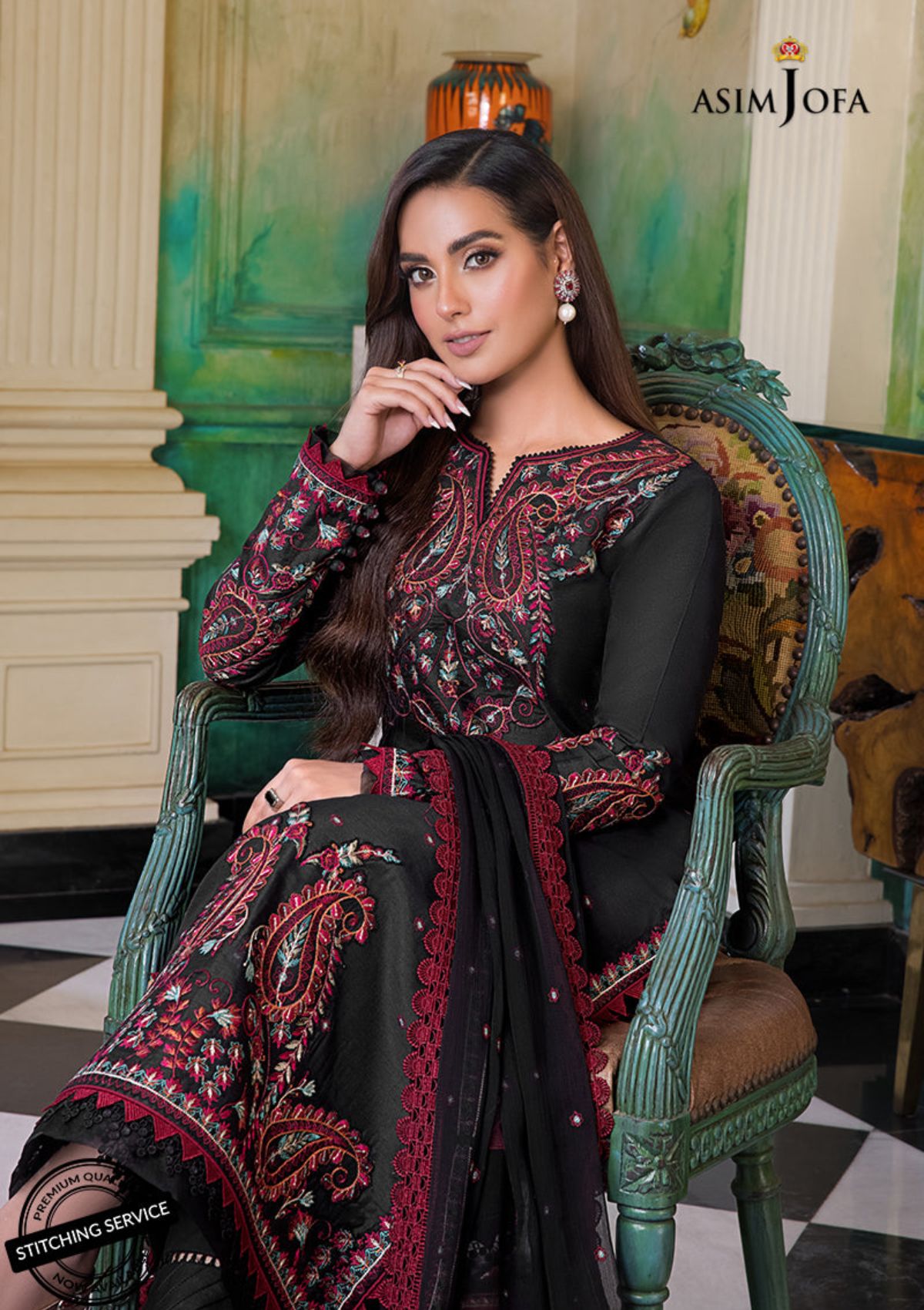 Winter Collection - Asim Jofa - Iqra & Minal - AJIM#7