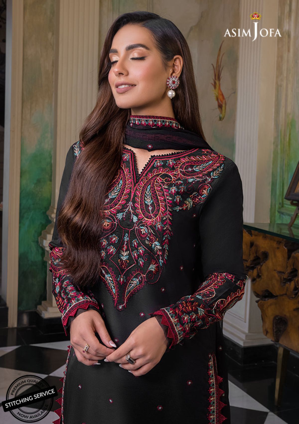 Winter Collection - Asim Jofa - Iqra & Minal - AJIM#7