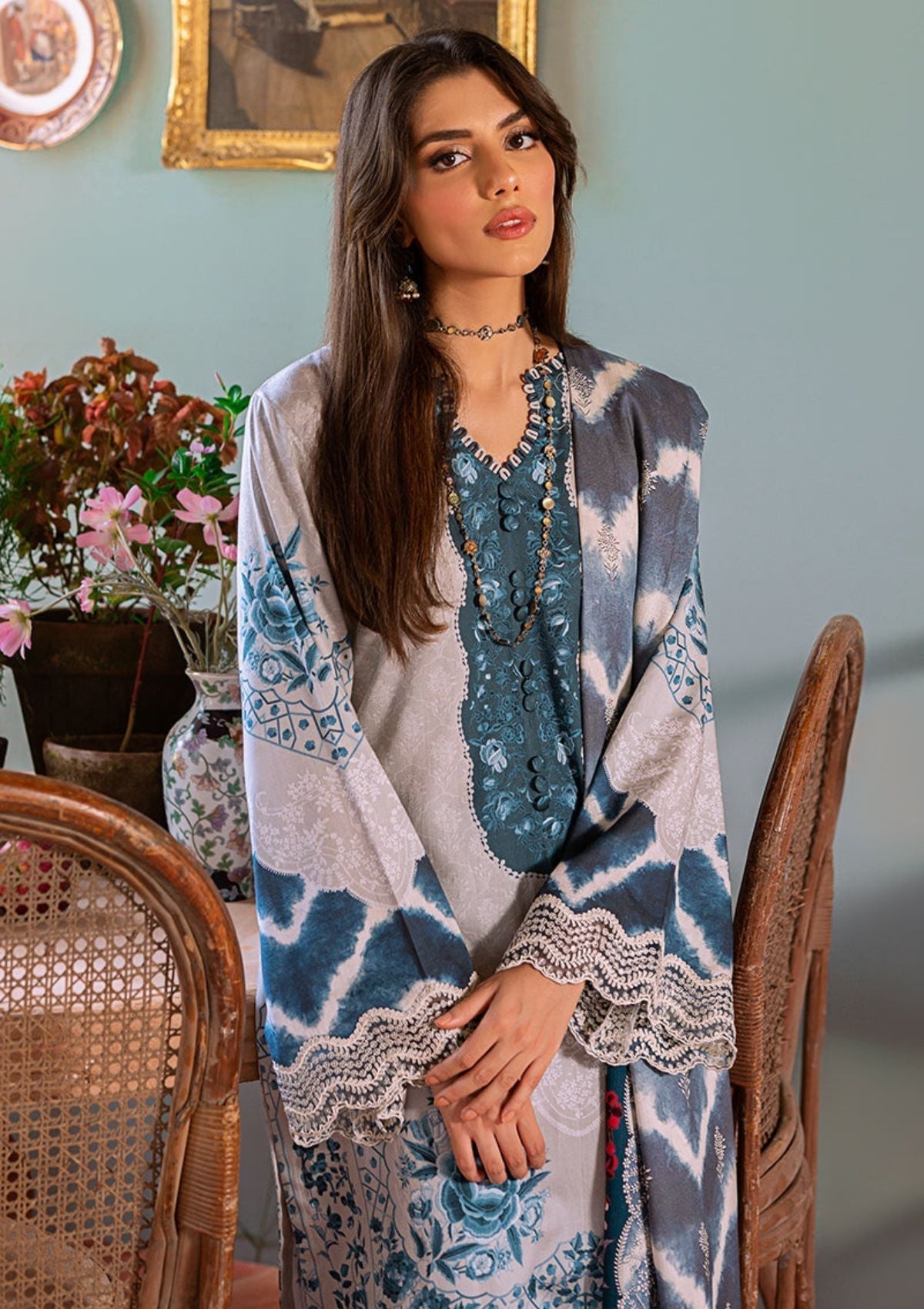 Winter Collection - Cross Stitch - Sukoon - Cotton Satin - D#18