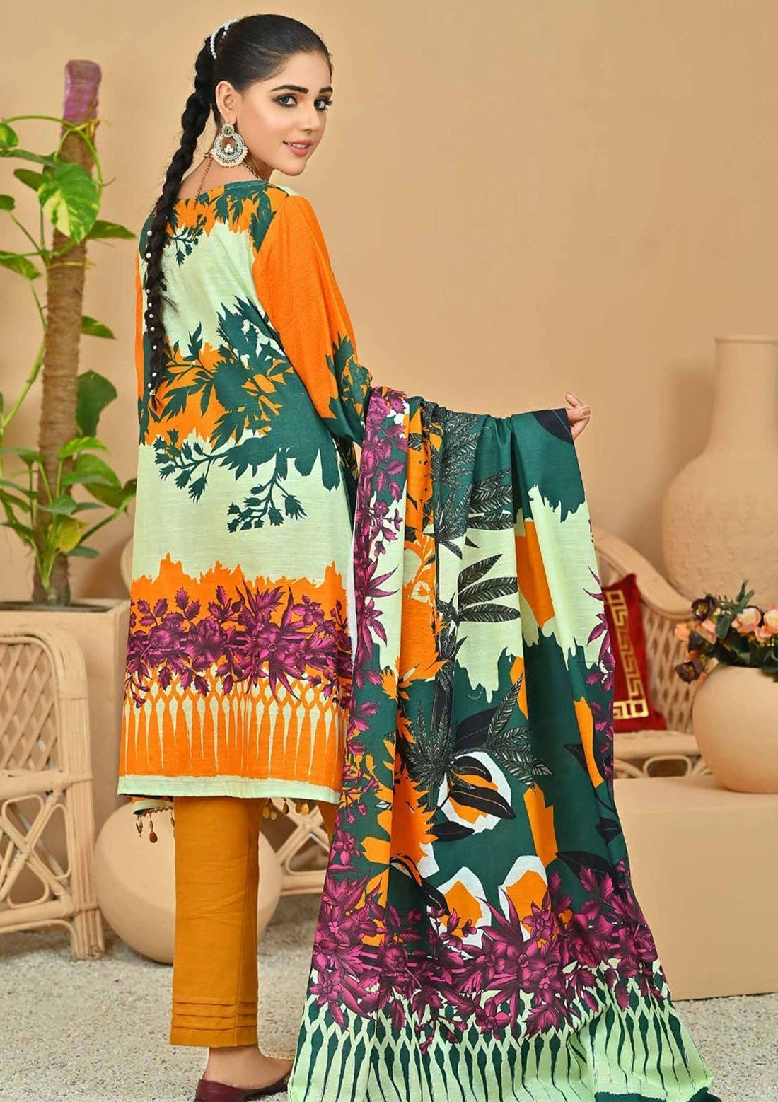 Winter Collection - Fiza Noor - Zarminay - Khaddar - FN#10