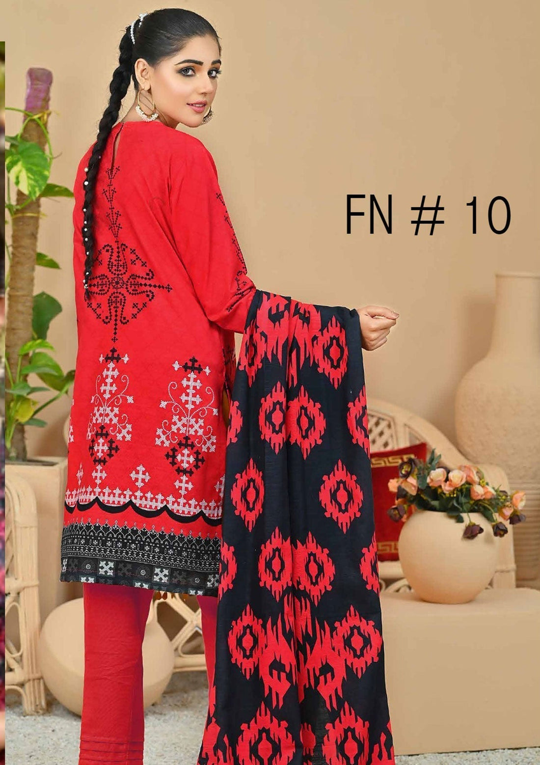 Winter Collection - Fiza Noor - Zarminay - Khaddar - FN#12