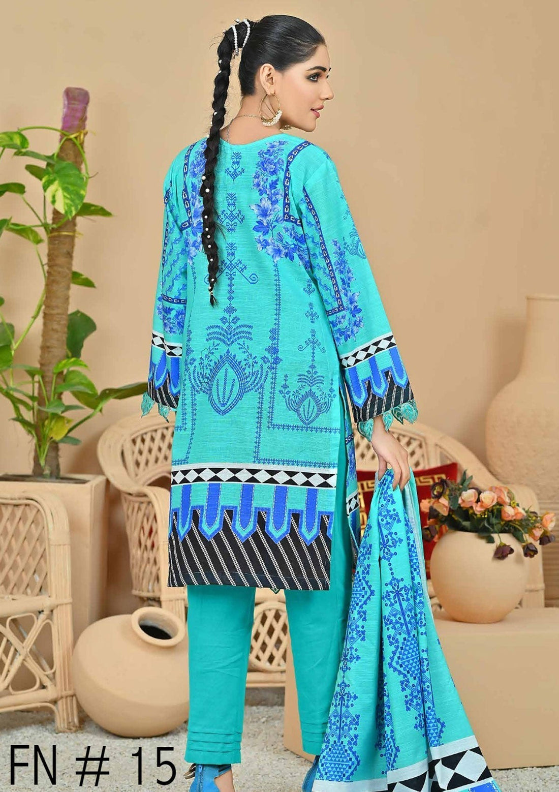 Winter Collection - Fiza Noor - Zarminay - Khaddar - FN#15