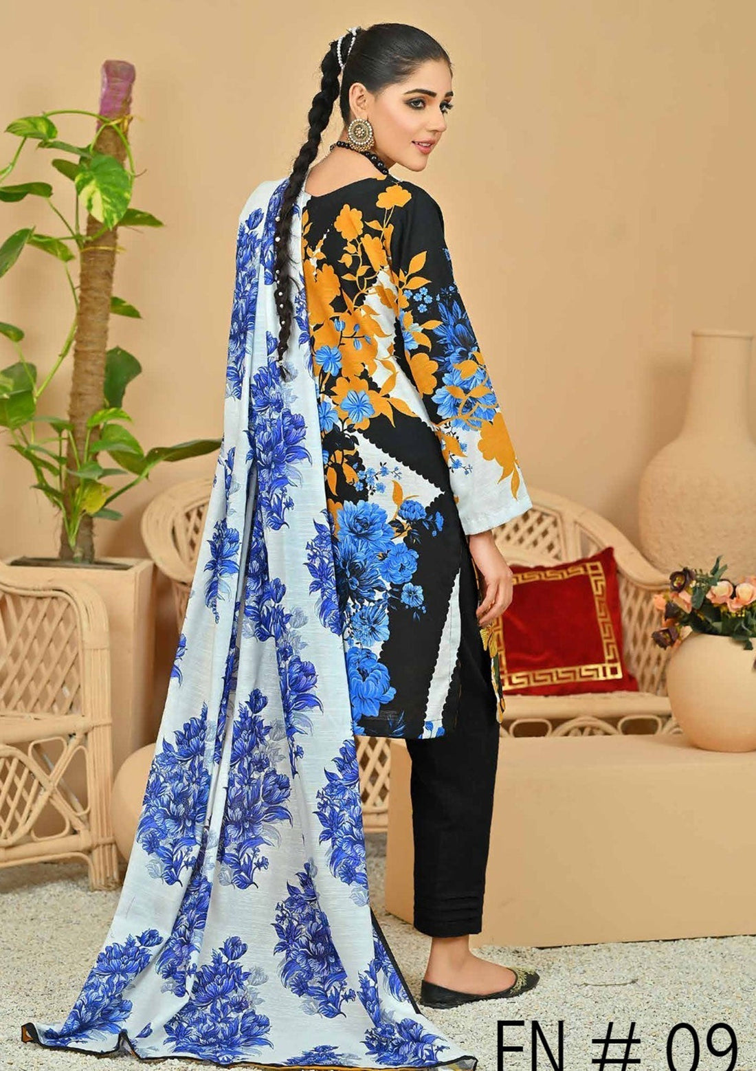 Winter Collection - Fiza Noor - Zarminay - Khaddar - FN#16 A
