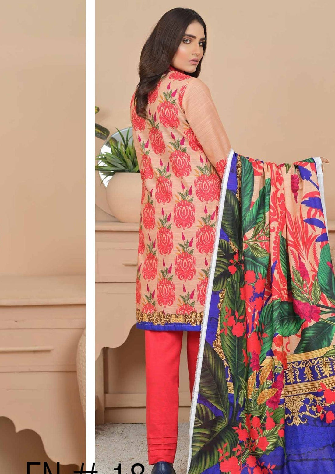 Winter Collection - Fiza Noor - Zarminay - Khaddar - FN#19