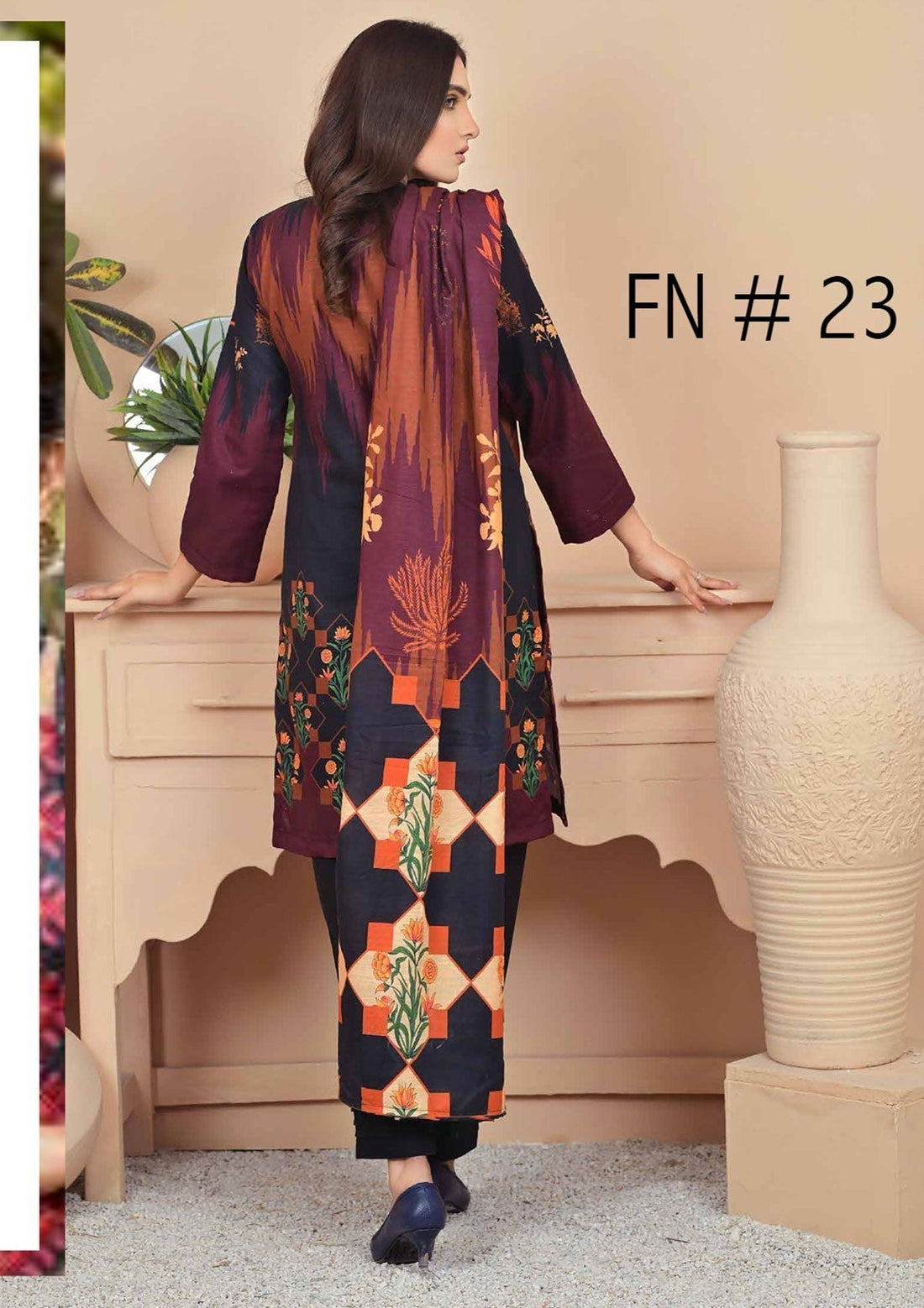 Winter Collection - Fiza Noor - Zarminay - Khaddar - FN#20