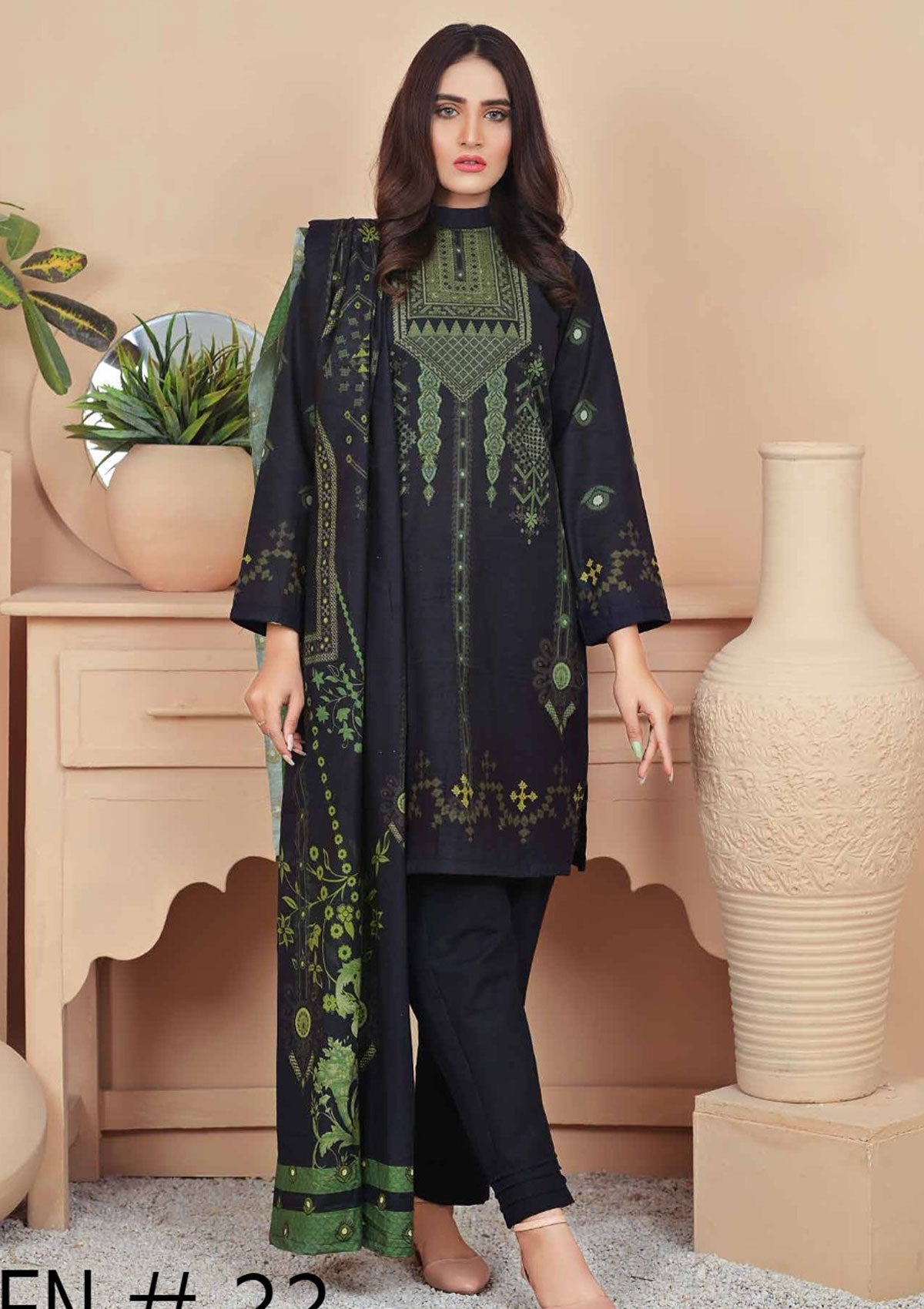 Winter Collection - Fiza Noor - Zarminay - Khaddar - FN#21